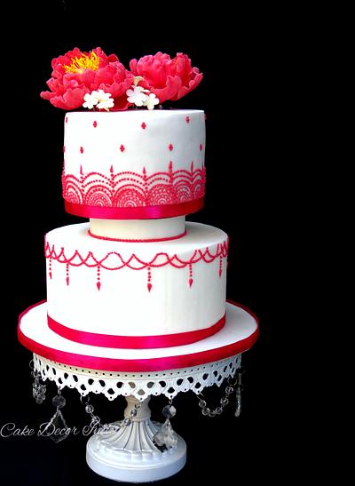 Wedding cake - Cake by Prachi Dhabaldeb