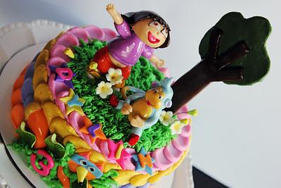 Dora the Explorer Cake - Cake by Kellie Witzke