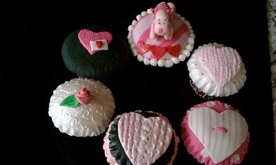 valentine cupcakes - Cake by Paula 