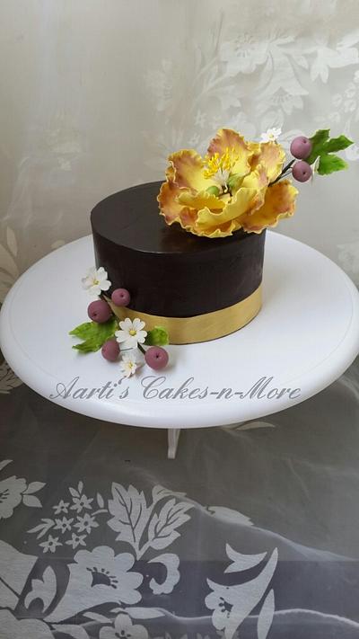 peony - Cake by aarti