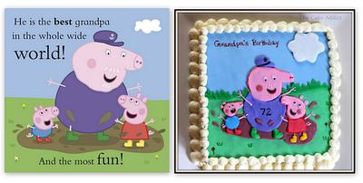 Grandpa's Birthday - Cake by Sreeja -The Cake Addict