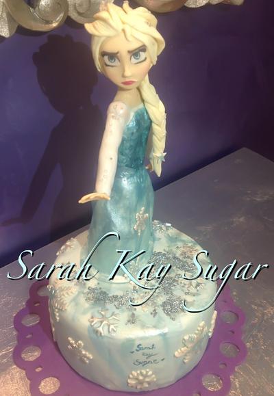 Elsa frozen - Cake by Sarah Kay Sugar