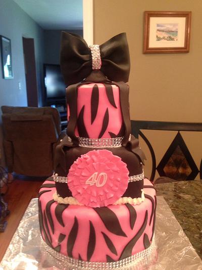 Forty and Fabulous! - Cake by Megan