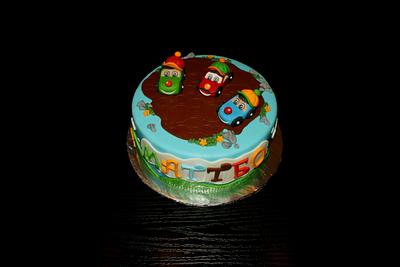 Happy cars - Cake by Rozy