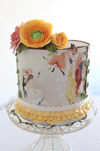 Spring cake for twins - Cake by Eleonora Nestorova