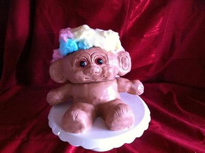 lucky troll cake - Cake by kelly
