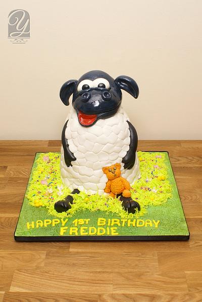 Shaun The Sheep / Timmy Time - Cake by UNIQUE CAKES, by Yevnig