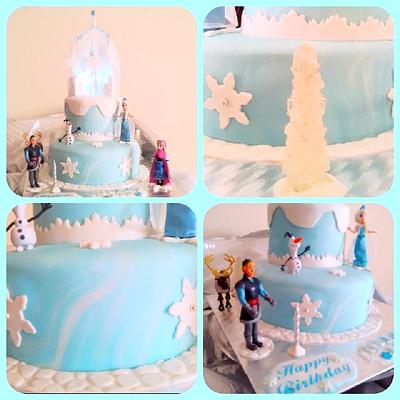 Frozen Cake (June 2014) - Cake by Easy Party's