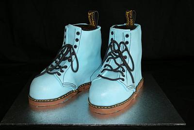 Doc Martins are delicious in Choc Mud - Cake by fishabel