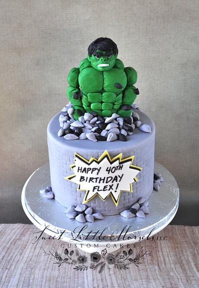 Hulk Birthday Cake - Cake by Stephanie