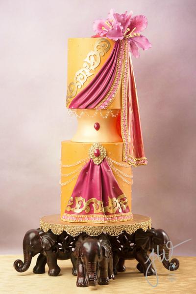 Kachnar Goddess - Cake by Jeanne Winslow