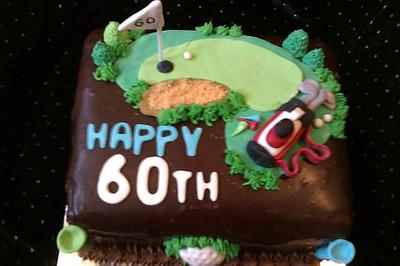 Golf Cake - Cake by Cakemummy