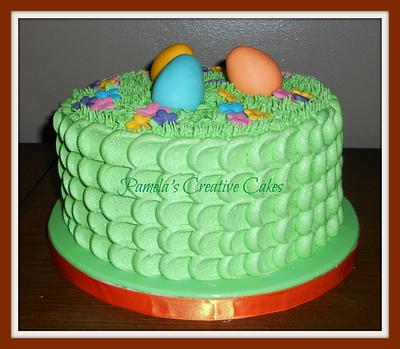Easter Egg Cake - Cake by Pamela Sampson Cakes