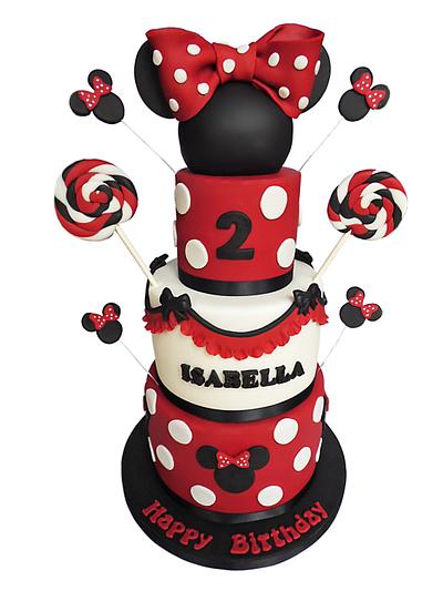 Minnie Mouse cake - Cake by Vanilla Iced 