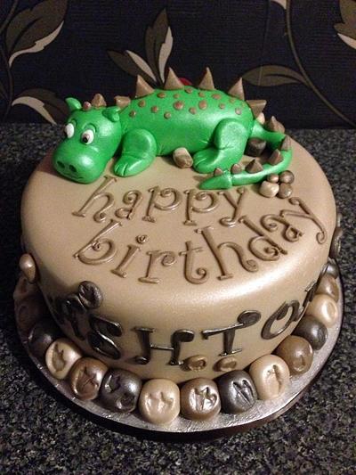 Dino cake!  - Cake by charmaine cameron