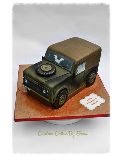 Landrover cake  - Cake by Elena