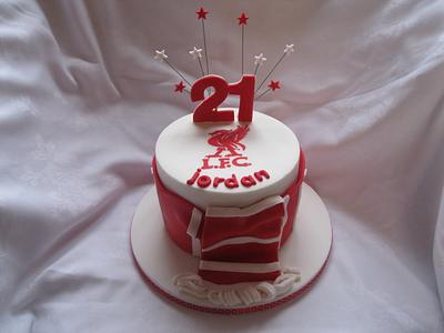 liverpool 21st - Cake by jen lofthouse