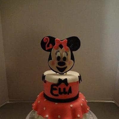 Minnie! - Cake by Cakes by Kate