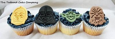 Star Wars cupcakes - Cake by TattooedCake
