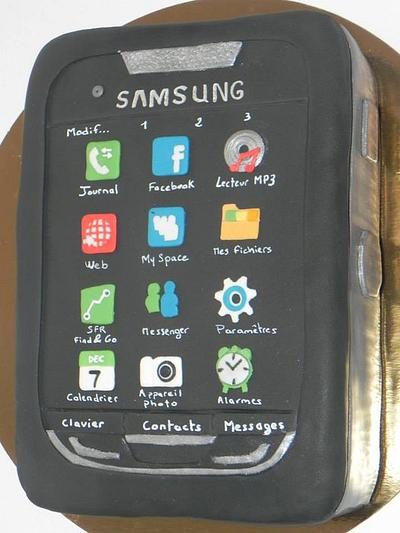 cake smartphone - Cake by cendrine
