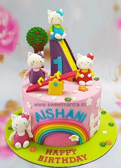 Hello Kitty cake - Cake by Sweet Mantra Homemade Customized Cakes Pune