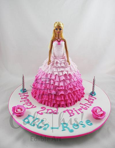Barbie in Ombré - Cake by Cake This