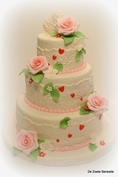 Wedding Cake - Cake by claudia