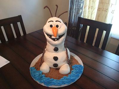 Olaf Cake - Cake by mytropicalsweets