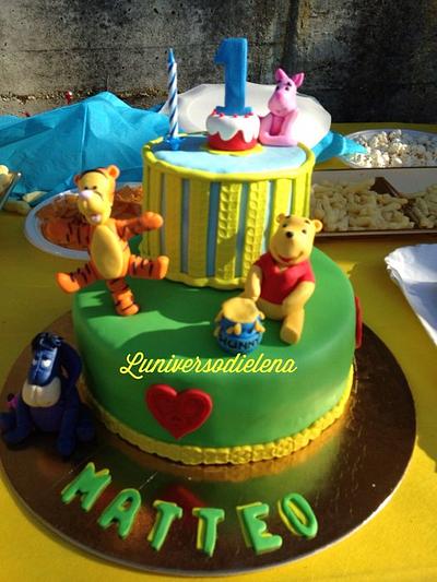 Winnie Pooh and C - Cake by Elena