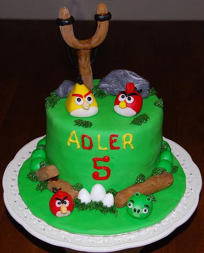 Angry Birds - Cake by CakesbyMayra