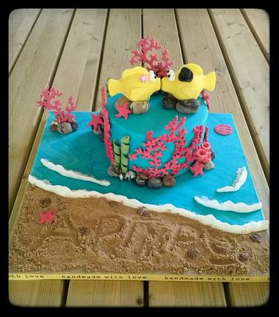 The reef  - Cake by Sugar Addict by Alexandra Alifakioti