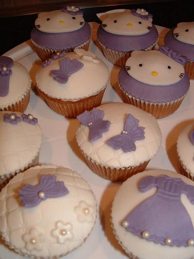 Purple cupcakes - Cake by Adéla