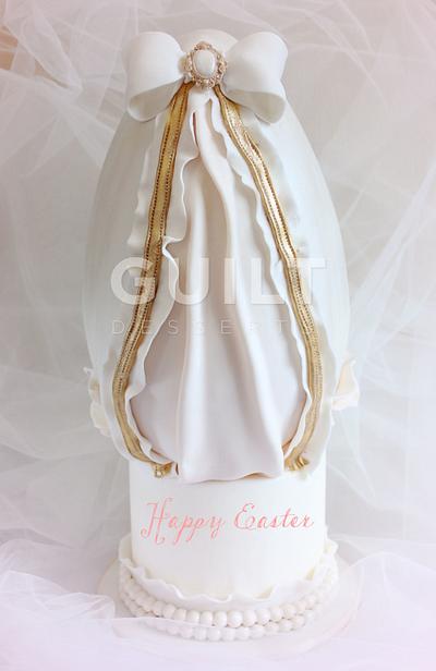 Pretty Easter Egg - Cake by Guilt Desserts