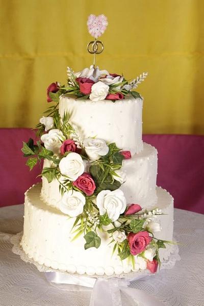 Engagement Cake - Cake by Mary Yogeswaran