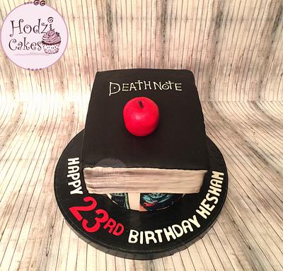 Death Note Cake🍎 - Cake by Hend Taha-HODZI CAKES