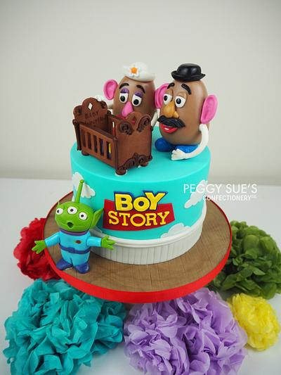 Toy Story Baby Shower cake - Cake by PeggySuesCC