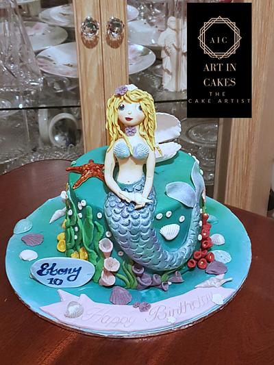 Mermaid Cake  - Cake by Shree