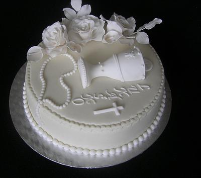 White cake - Cake by Anka