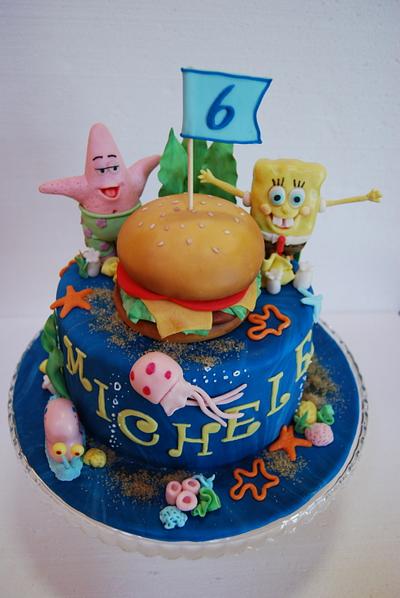 Spongebob cake - Cake by dolcementebeky