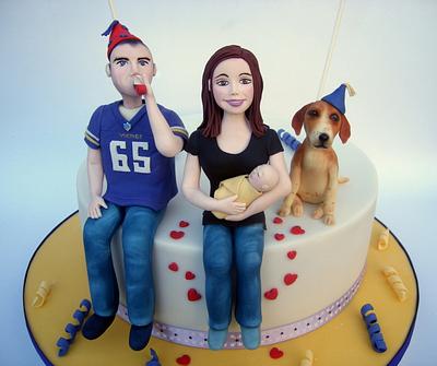 Happy Family - Cake by Karen Geraghty