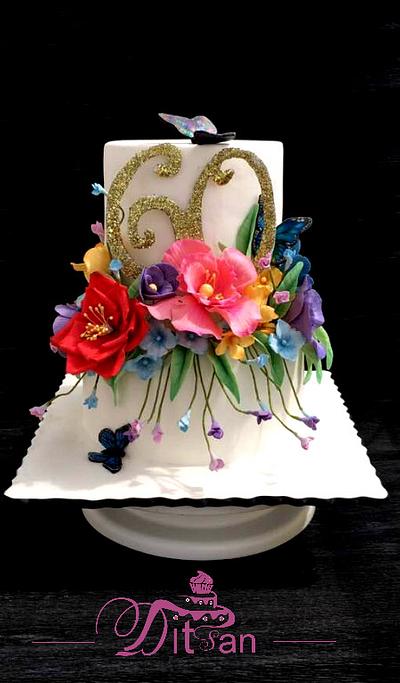 Happy anniversary - Cake by Ditsan