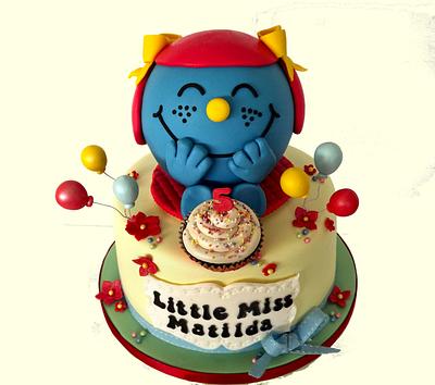 Little Miss Giggles - Cake by Storyteller Cakes