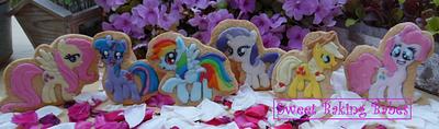 My Little Pony Cookies - Cake by Sweet Baking Babes