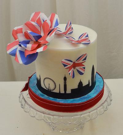 London Skyline Cake - Cake by Sugarpixy