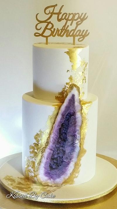 Amethyst Geode  - Cake by Shell Thompson