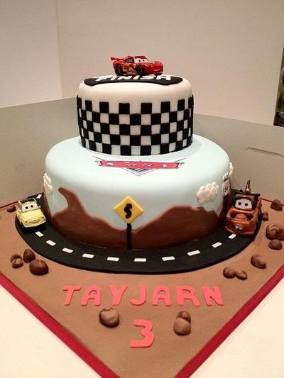 Disney Cars Birthday Cake  - Cake by kamlesht