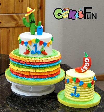Fiesta cake - Cake by Cakes For Fun