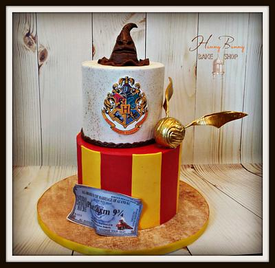 Harry Potter Wedding Shower - Cake by Honey Bunny Bake Shop
