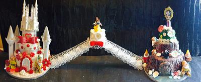 Snow White fantasy  - Cake by Roisin