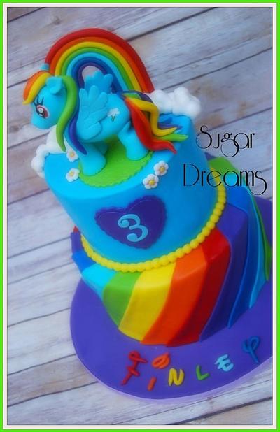 My little pony  - Cake by Sugar dreams